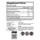 Optimized Magnesium Glycinate - supplement facts